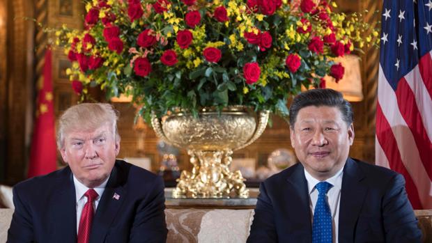 Donald Trump y Xi Jinping, durante su encuentro en Florida el pasado 7 de abril