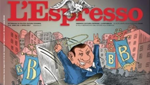 La portada de «L' Espresso», con un Berlusconi que resurge de sus cenizas, evidencia de hasta qué punto el político conservador se ha adueñado del centro de la escena política italiana