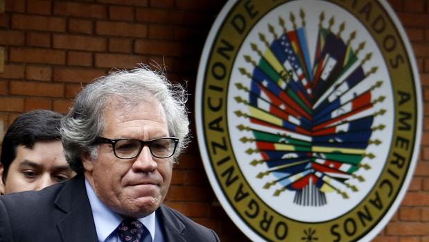 El secretario de la Organización de Estados Americanos (OEA) Luis Almagro