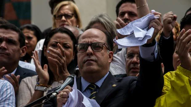 El presidente de la Asamblea Nacional de Venezuela (AN), el opositor Julio Borges