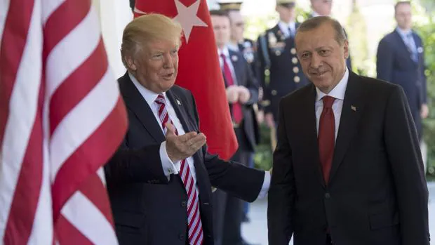 Donald Trump recibe este martes a Recep Tayyip Erdogan, presidente de Turquía, en la Casa Blanca