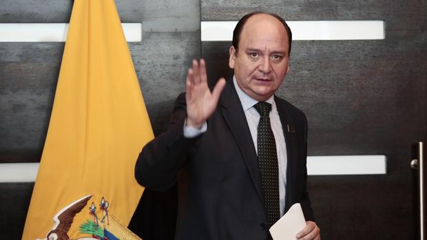 El fiscal general de Ecuador, Carlos Baca Mancheno