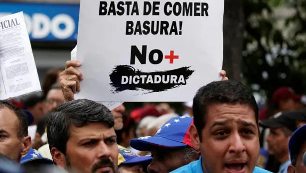 Protesta «contra el hambre» o de las «ollas vacías», este sábado en Caracas
