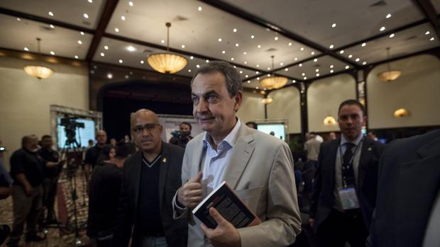 José Luis Rodríguez Zapatero, en una visita a Caracas en 2015
