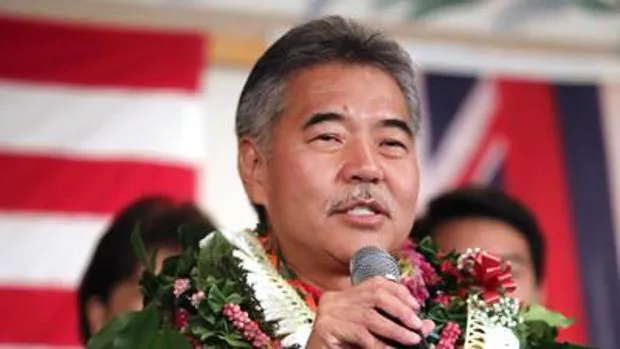 David Ige, gobernador de Hawaii, ha firmado este martes dos proyectos de ley con los que su estado apoyará el Acuerdo de París