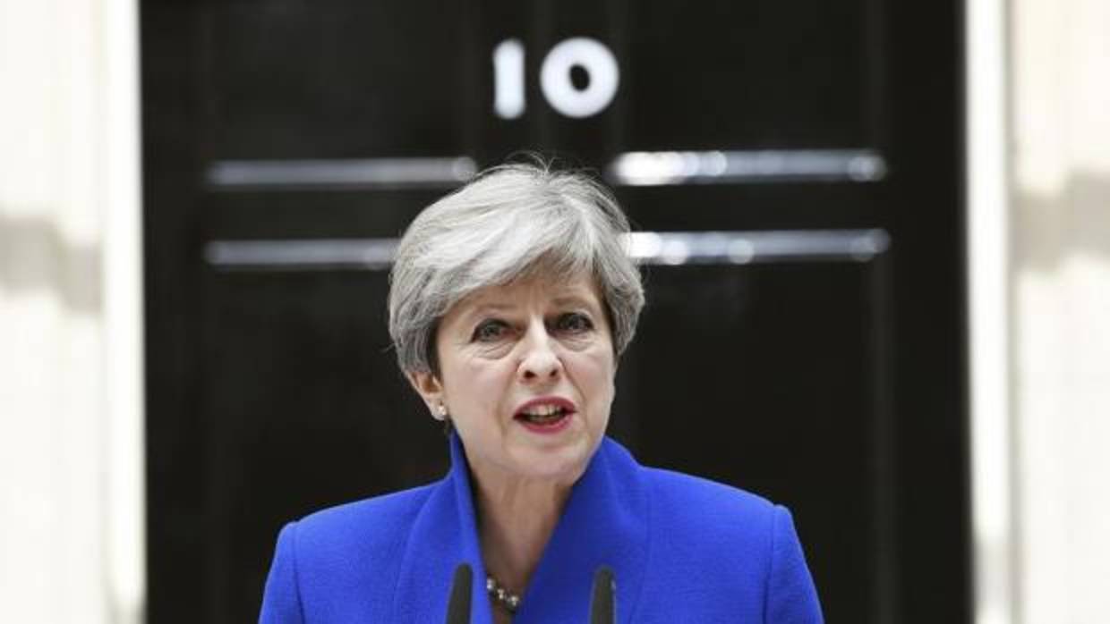 La primera ministra británica, Theresa May