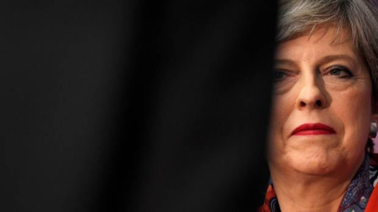 Theresa May, la semana pasada