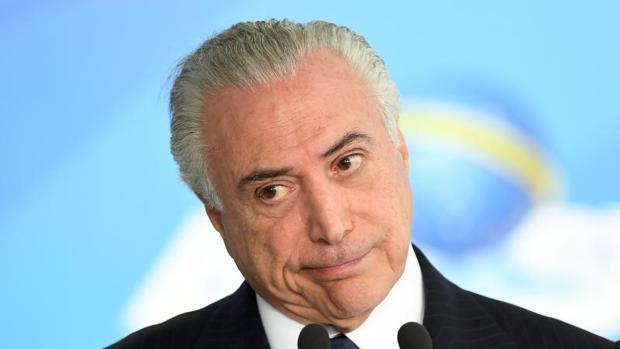 El presidente brasileño, Michel Temer, fue denunciado por la Fiscalía recientemente