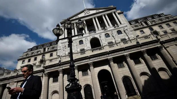 Sede del Banco de Inglaterra en la City de Londres
