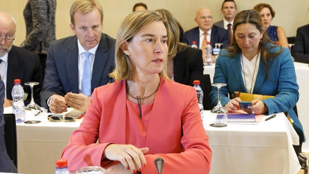 La Alta Representante de Política Exterior de la Unión Europea, Federica Mogherini