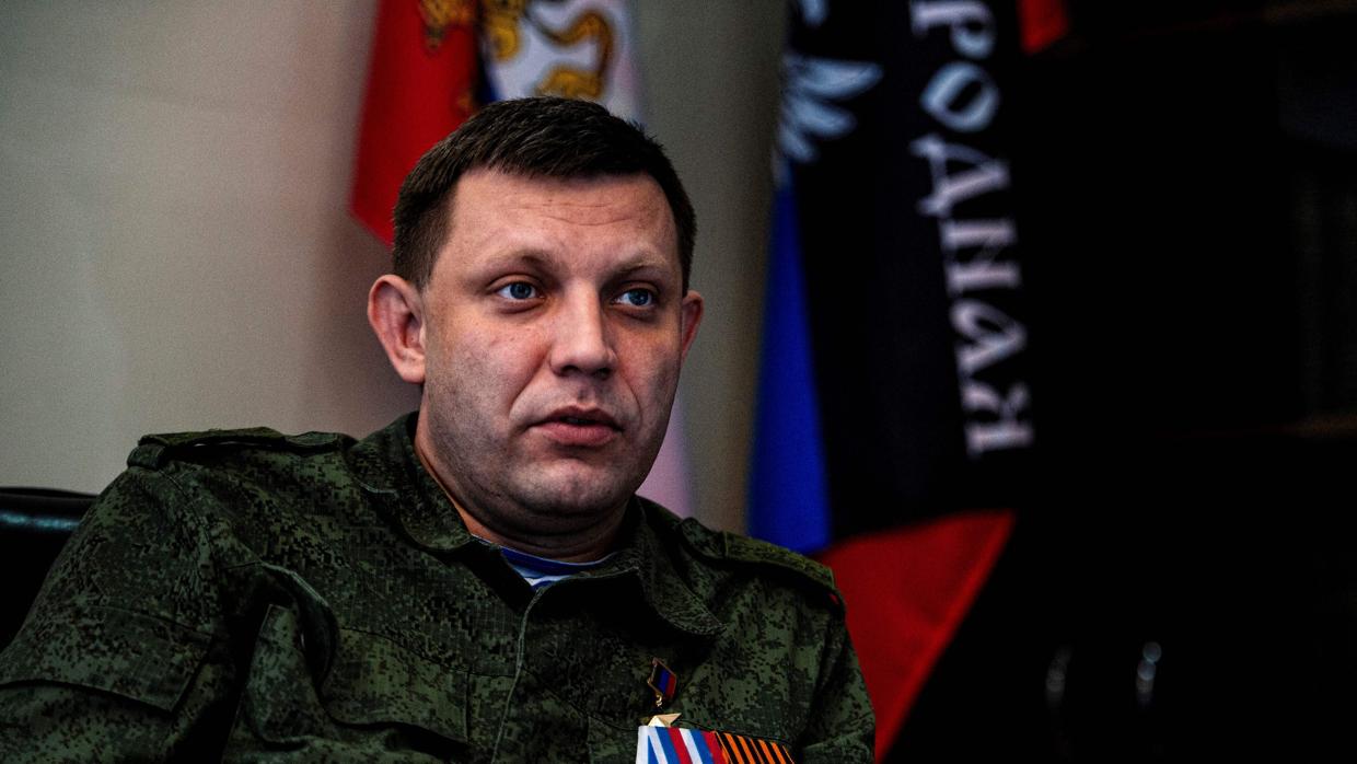 Alexánder Zajárchenko, autoproclamado jefe de la República Popular de Donetsk, en 2015