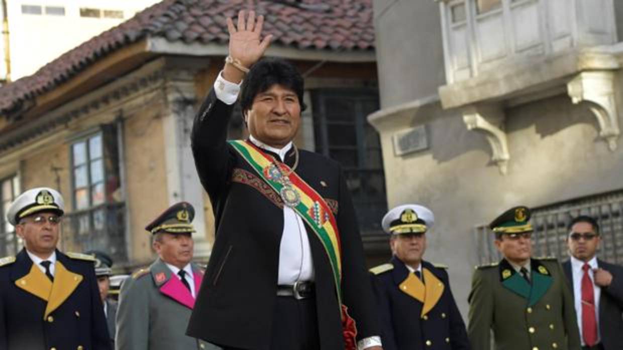 El presidente de Bolivia, Evo Morales