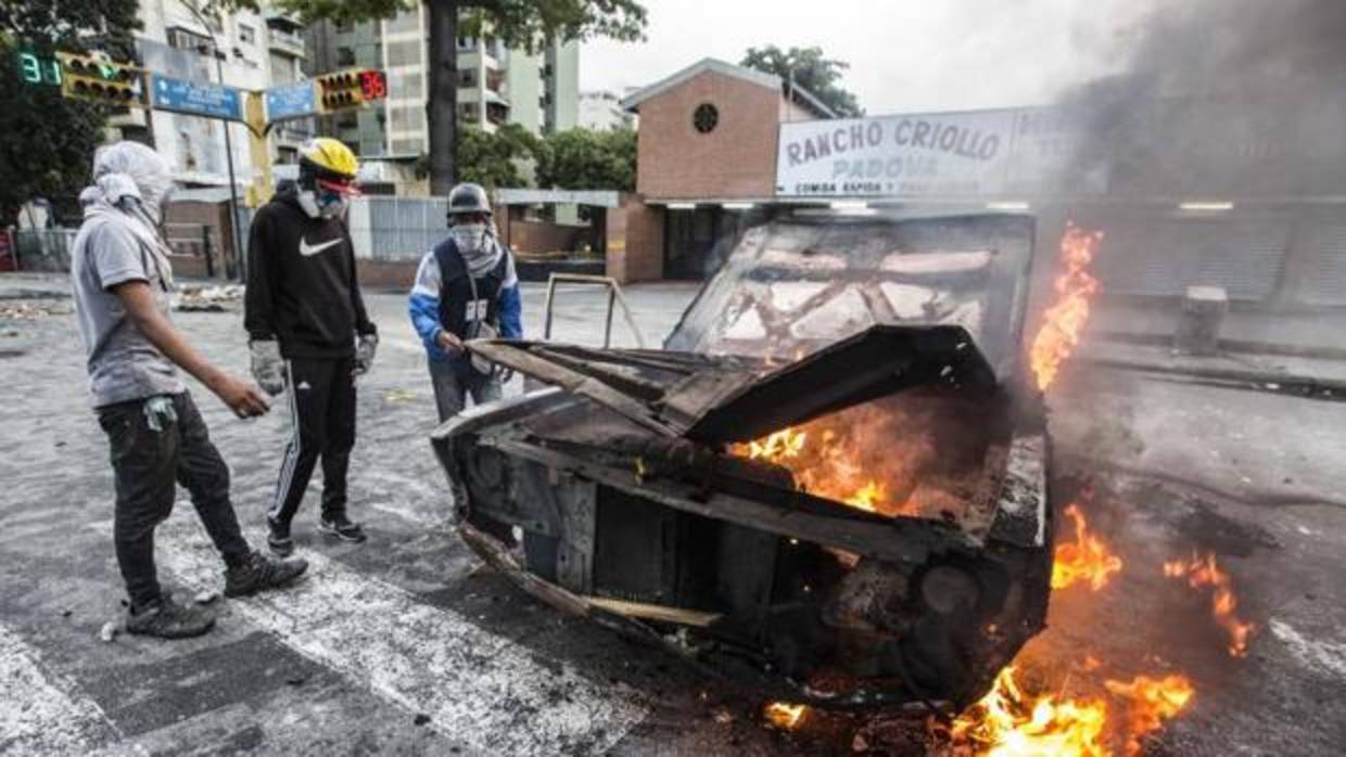 Imagen del paro convocado el pasado jueves