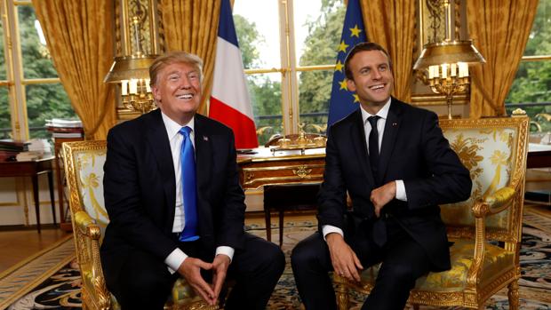 Trump y Macron piden a Maduro «restaurar los derechos del pueblo venezolano»