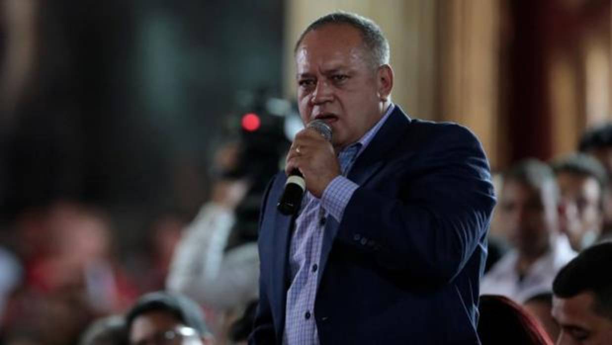 Diosdado Cabello, en una imagen de ayer, 5 de agosto de 2017