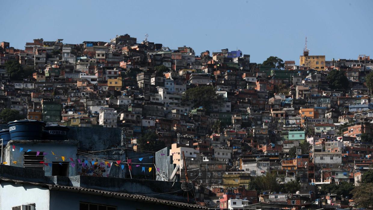 Vista general de la favela Rocinha hoy, en Río de Janeiro