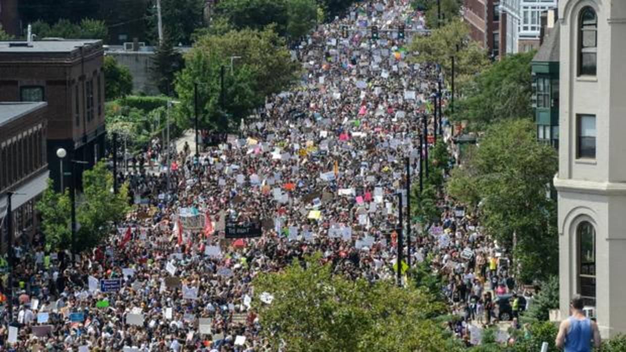 Marchas en Boston