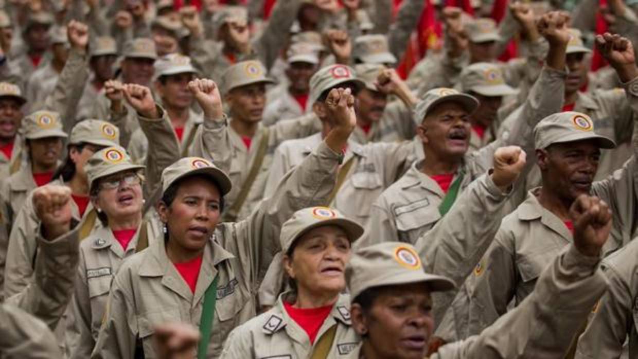 Miembros de la Fuerza Armada Nacional Bolivariana (FANB)