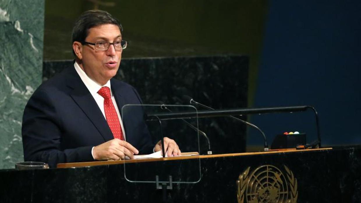 Bruno Rodríguez, este viernes ante la Asamblea General de la ONU, en Nueva York