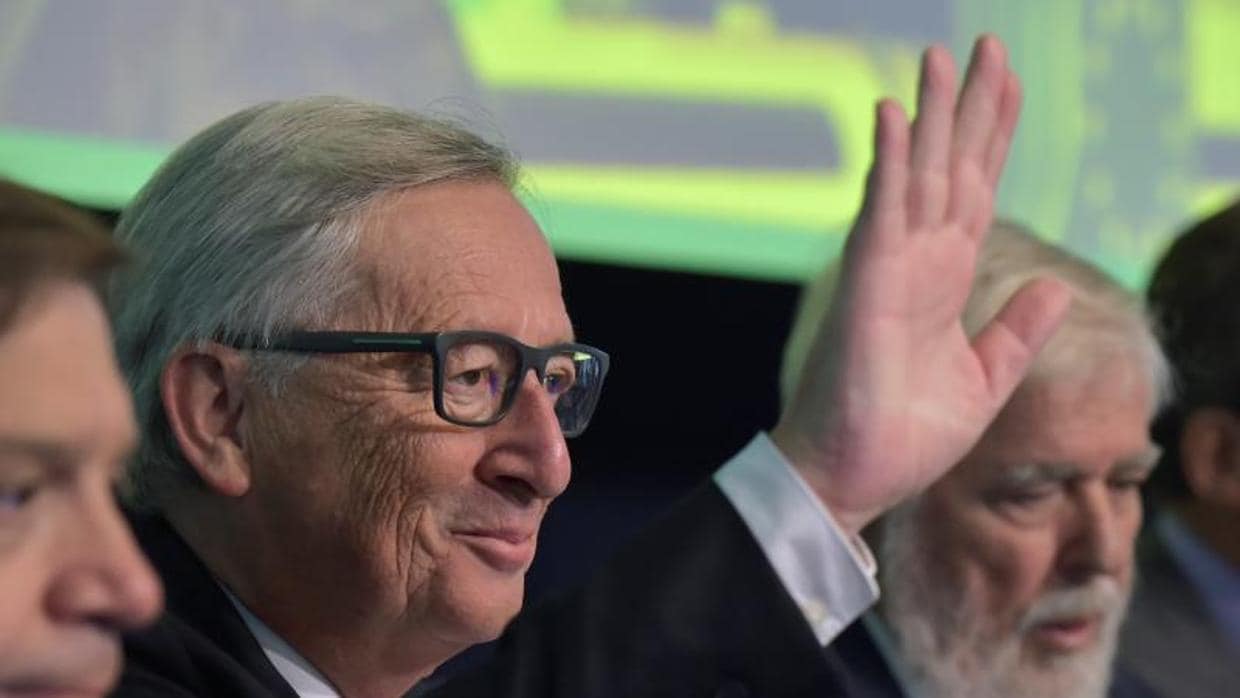 El presidente de la Comisión Europea, Jean-Claude Juncker, durante un acto en Bruselas