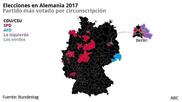 Las claves de las elecciones en Alemania 2017 en gráficos