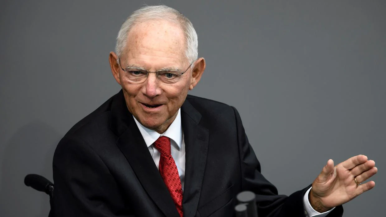 El ya exministro alemán de Finanzas, Wolfgang Schäuble