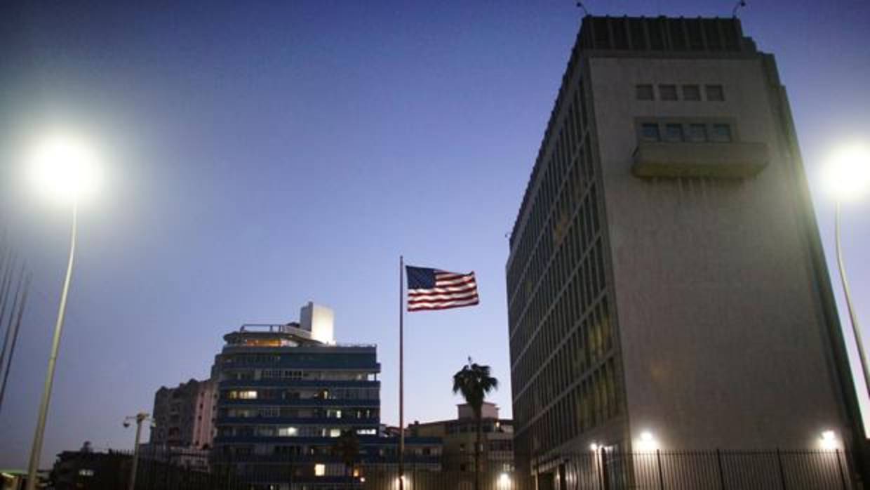 La embajada estadounidense en La Habana