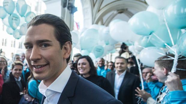 Sebastian Kurz, el Macron de derechas, favorito en las legislativas austríacas