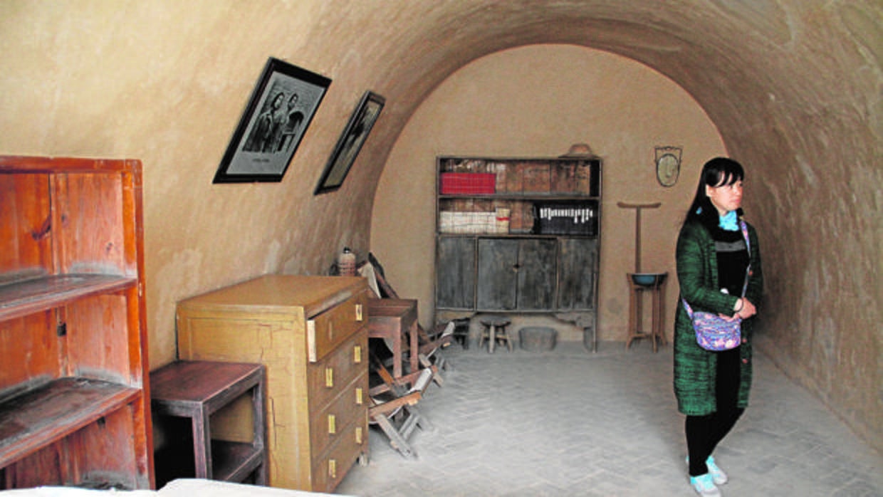 Entre 1938 y 1943, Mao Zedong vivió en esta cueva de Yangjialing, a las afueras de la ciudad de Yan´an, donde los guerrilleros comunistas tenían su base en la provincia de Shaanxi