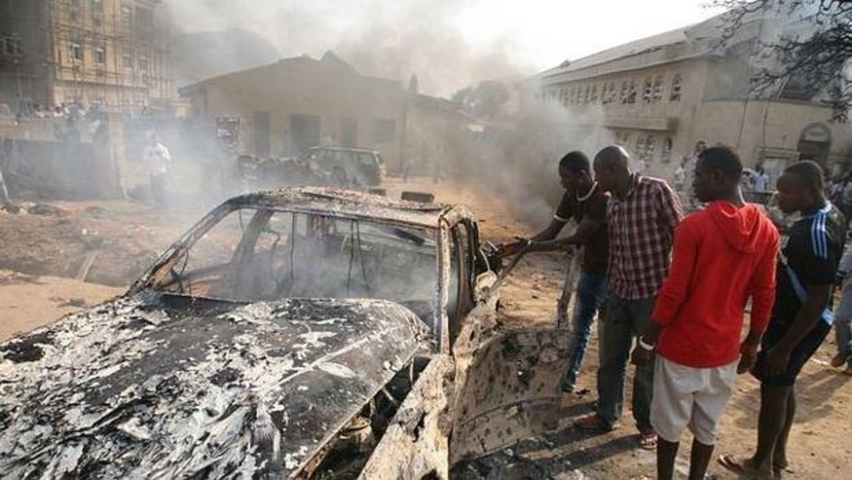 Imagen de uno de los atentados que sufrió Nigeria en 2011