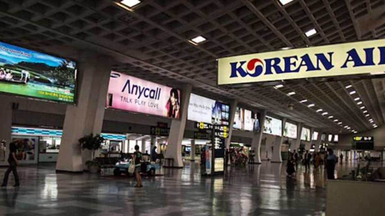 Una de las terminales del aeropuerto internacional de Seúl
