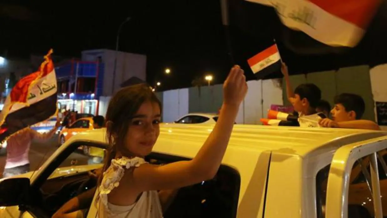 Imágenes tras la llegada de las fuerzas iraquíes a Kirkuk