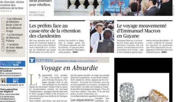 Le Monde y Le Figaro: «Falta de preparación e inmadurez sideral de Puigdemont y los secesionistas»