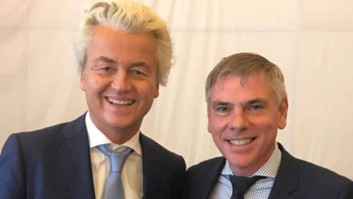 Geert Wilders (izquierda) y Filip Dewinter