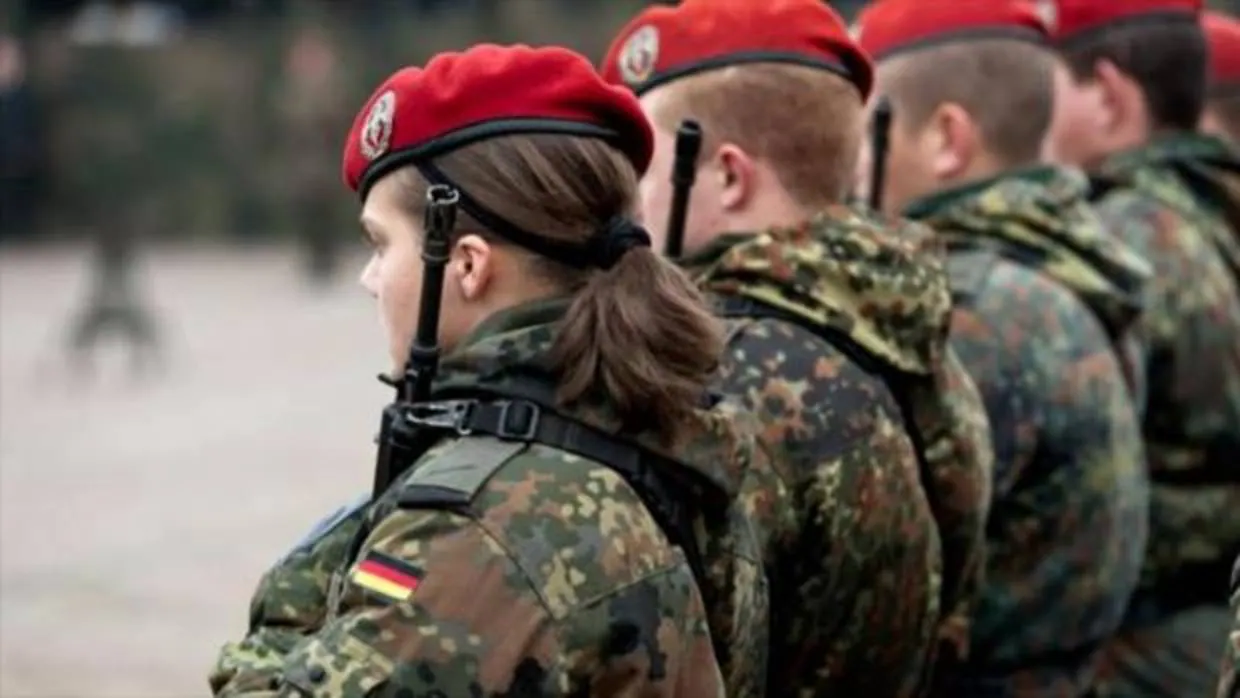 Miembros del Ejército alemán