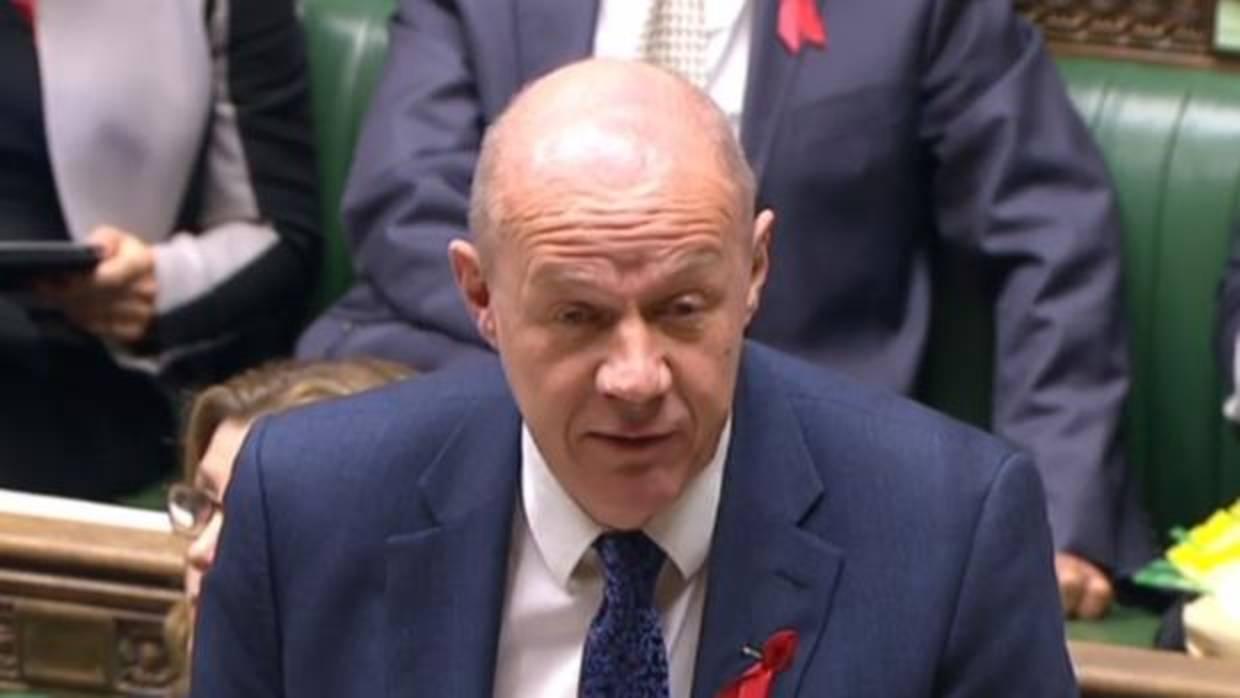 Damian Green, durante una comparecencia reciente en el Parlamento británico