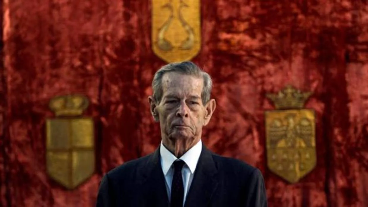 Imagen fechada en 2011 de Miguel I de Rumanía, que murió con 96 años