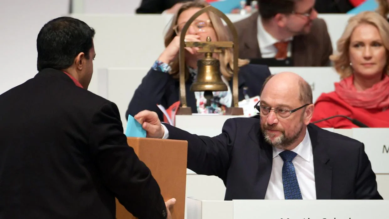 El líder de los socialdemócratas alemanes, Martin Schulz