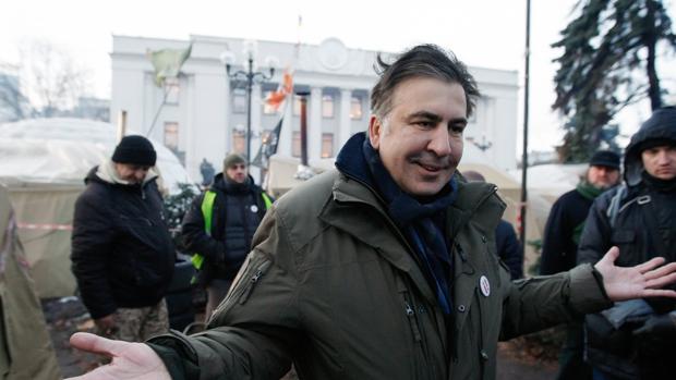 Detenido de nuevo en Kiev el expresidente georgiano Mijaíl Saakashvili