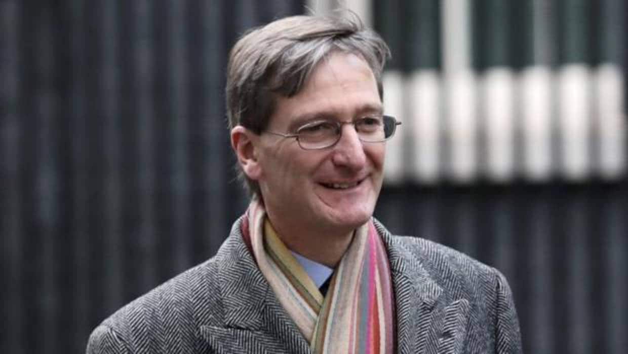Dominic Grieve, ex fiscal general del Estado, el pasado 29 de noviembre en Downing Street
