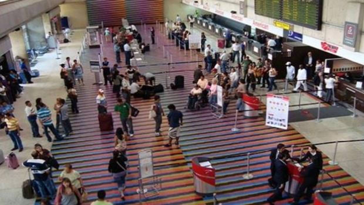 Imagen del Aeropuerto Simón Bolivar, en Venezuela