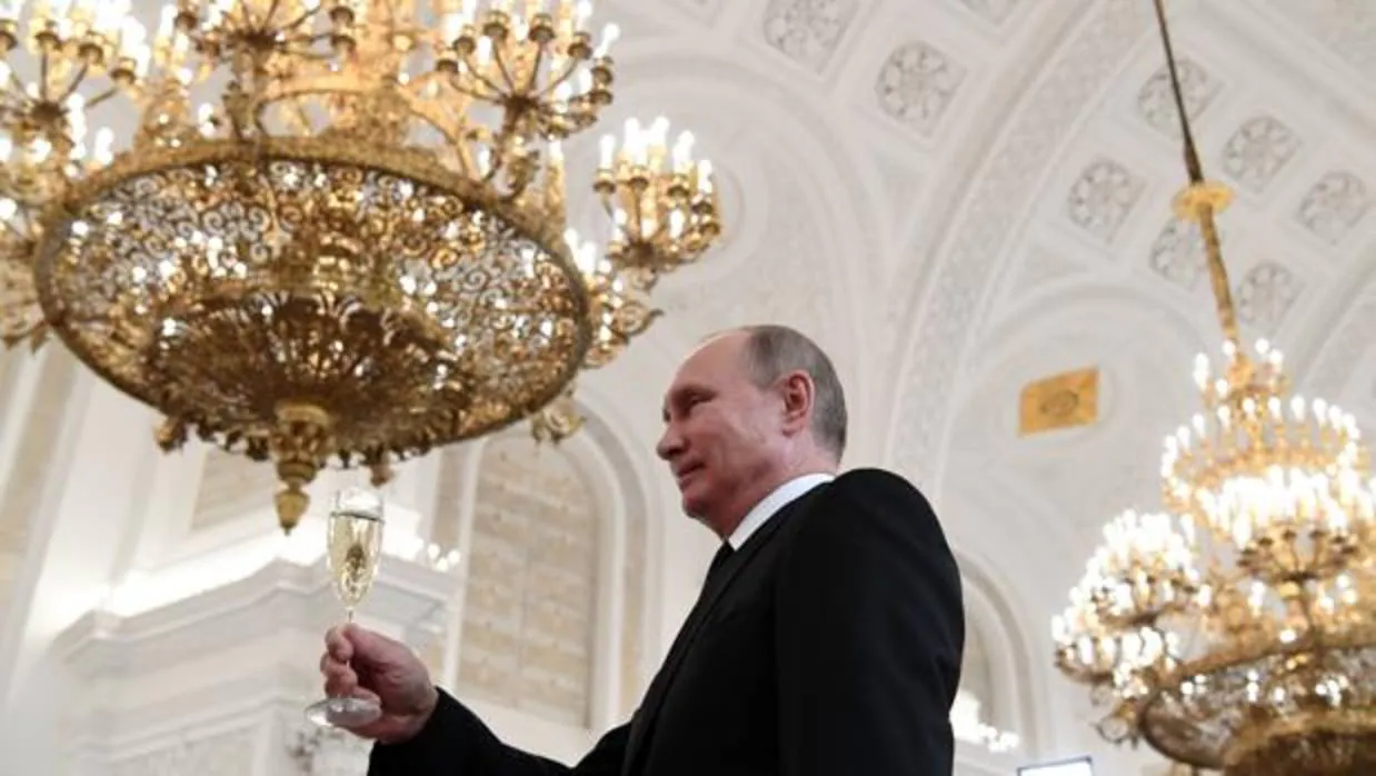 El presidente ruso, Vladimir Putin, esta semana durante un acto en el Kremlin
