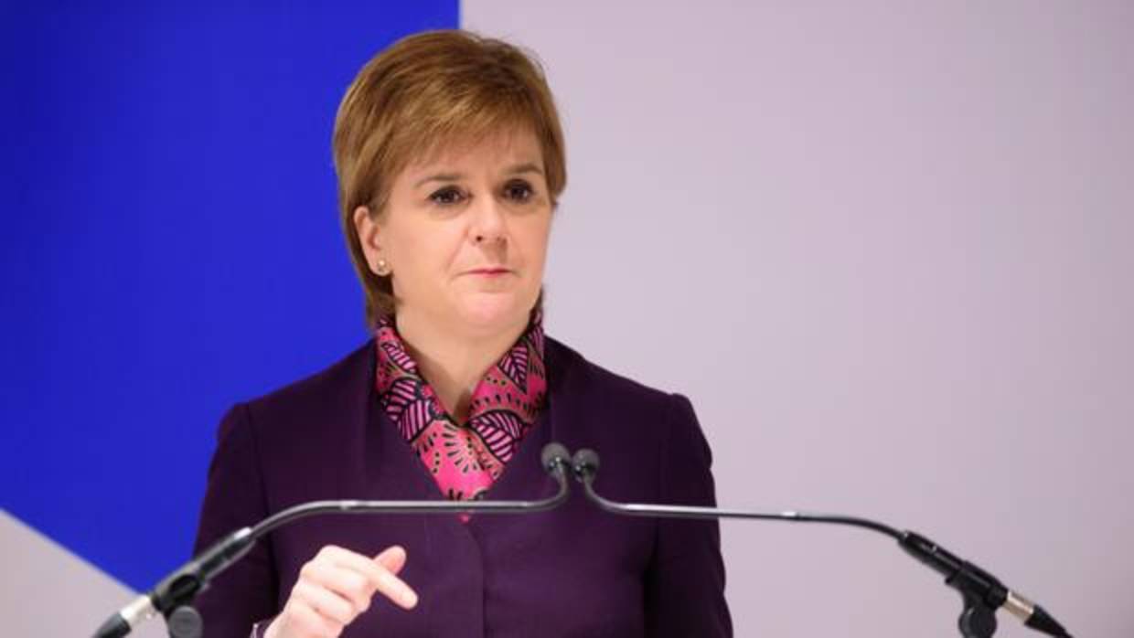 La ministra principal de Escocia, Nicola Sturgeon