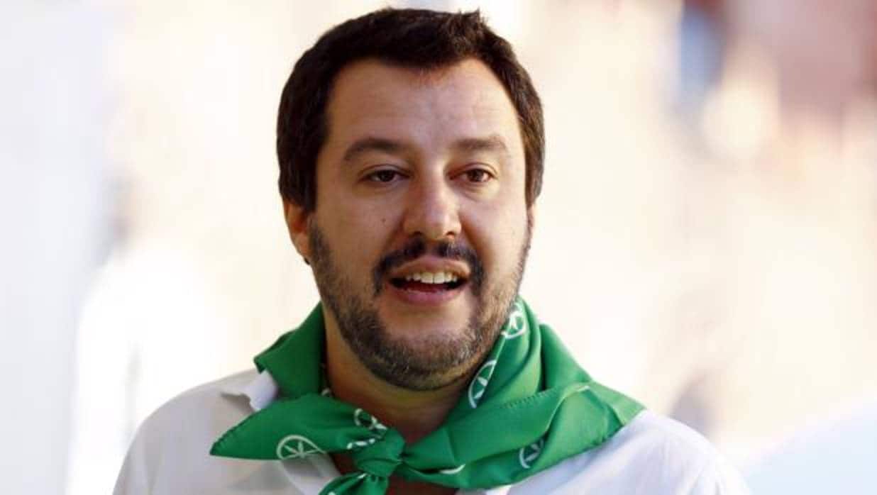 El líder de la Liga Norte, Matteo Salvini