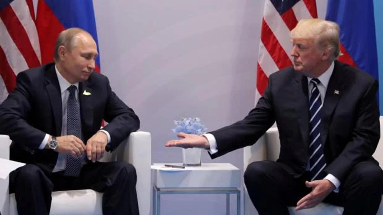 Vladimir Putin y Donald Trump, el pasado año en Hamburgo durante la cumbre del G-20