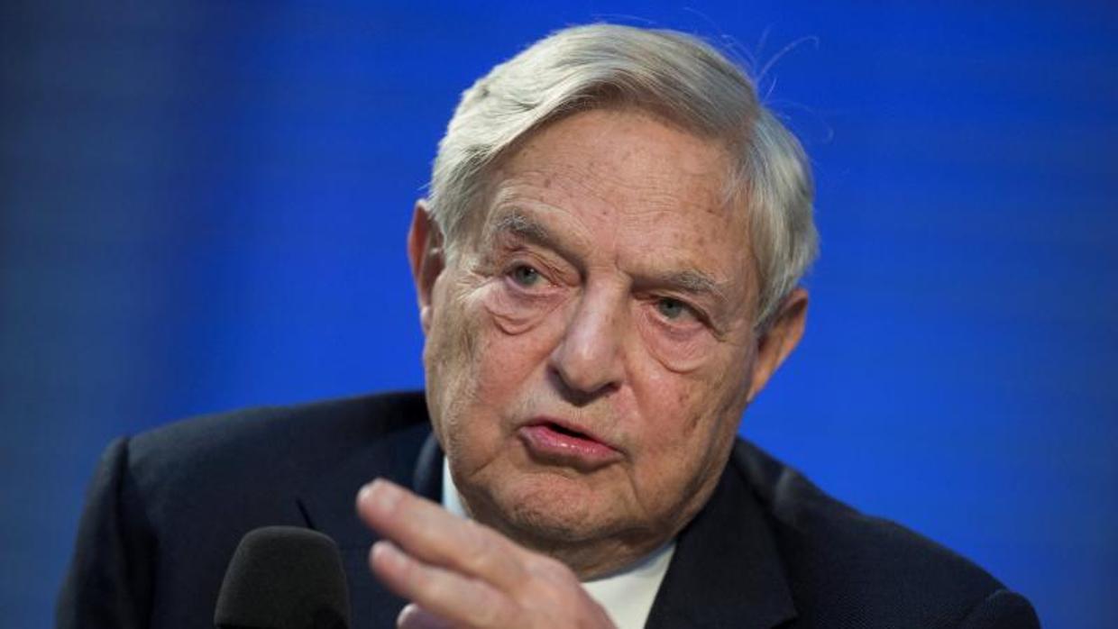 El financiero de origen húngaro George Soros, durante un debate en Berlín