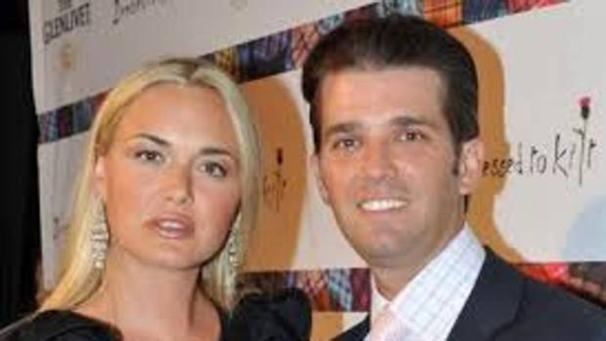 Vanessa y Donal Trump Jr.