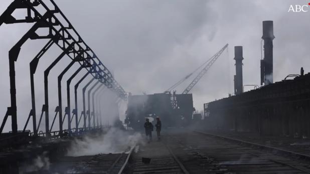 Crónicas desde el frente de Ucrania: la fábrica de coque de Avdiivka