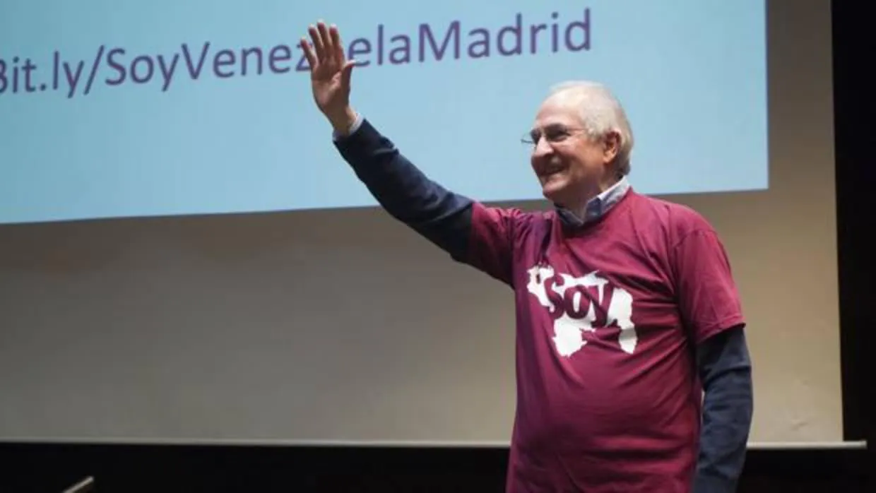 Antonio Ledezma, en la presentación de »Soy Venezuela en Madrid»