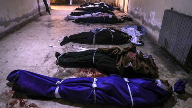 Mueren 106 personas por ataques contra un feudo opositor a las afueras de Damasco